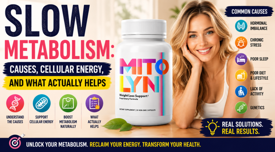 Slow Metabolism Causes, Cellular Energy and What Actually Helps