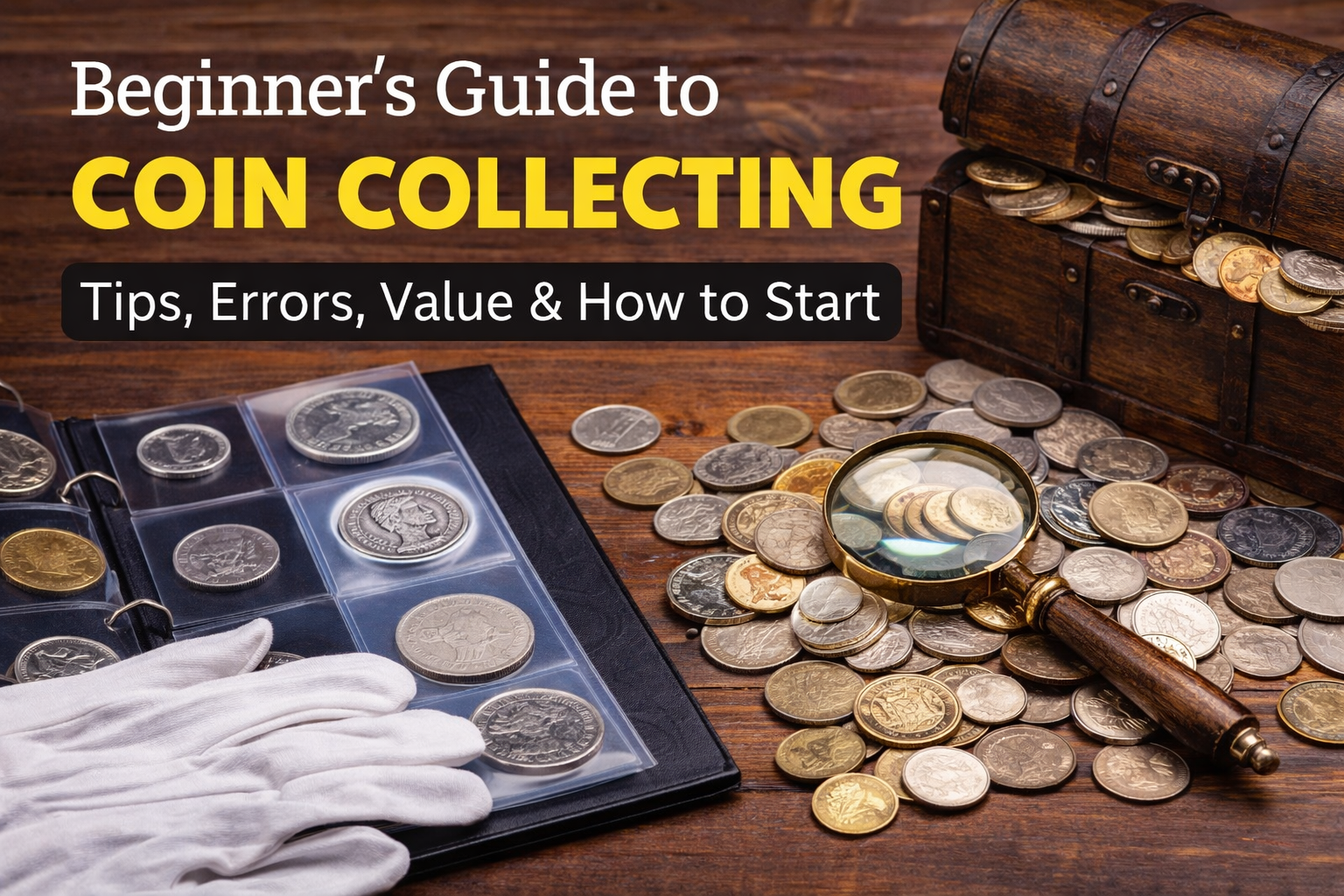 Coin Collections: The Complete Beginner’s Guide to Starting, Collecting, and Finding the Right Dealer