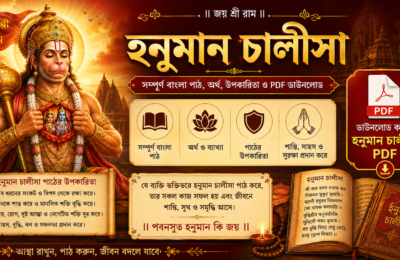 Hanuman Chalisa lyrics in Bengali with PDF download